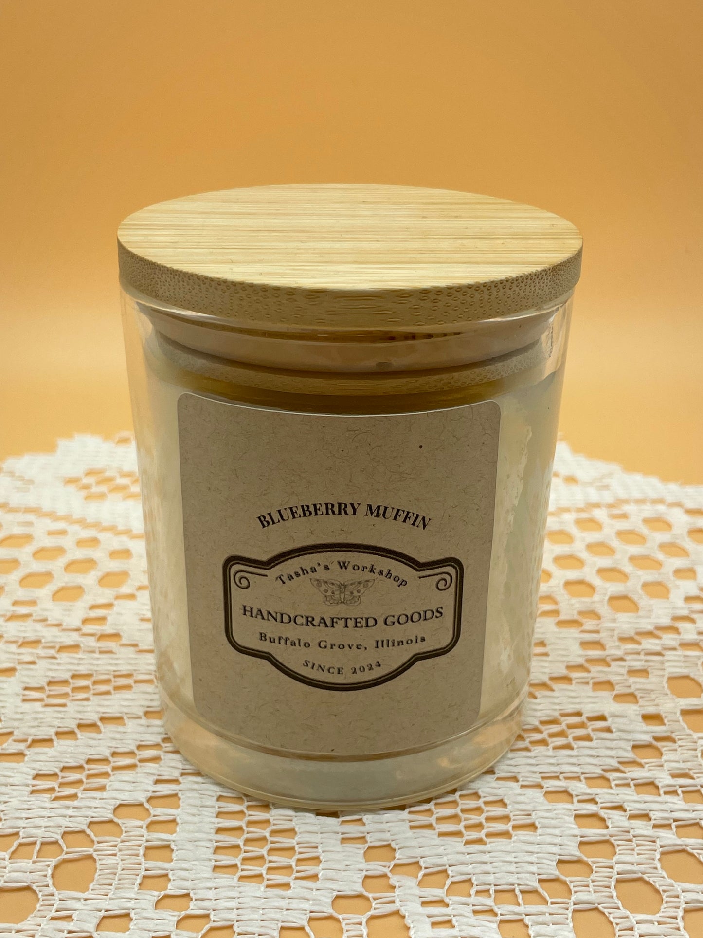 Blueberry Muffin Soy Wax Candle 10oz