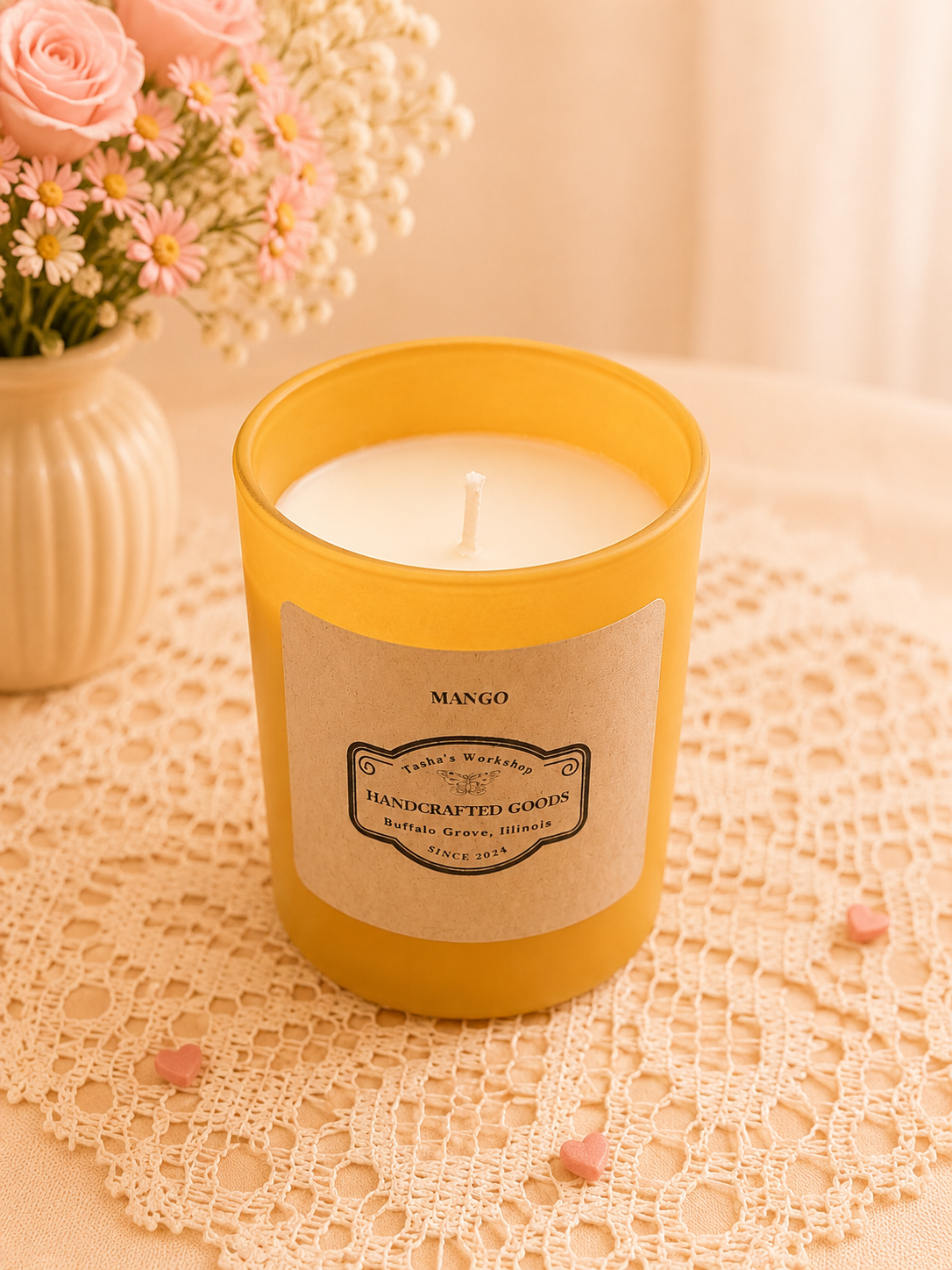 Mango Soy Wax Candle 7oz