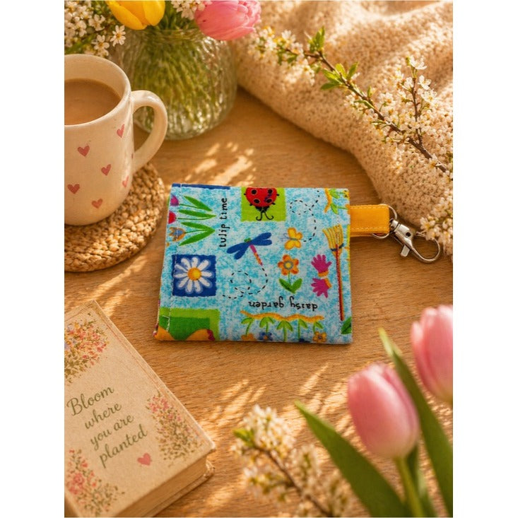 Cozy Spring Floral Earbud Case
