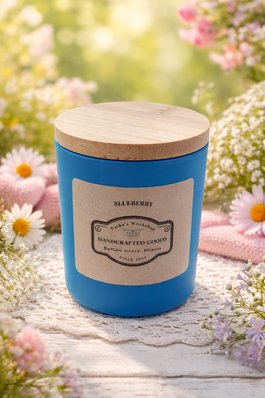 Blueberry Soy Wax Candle 7oz