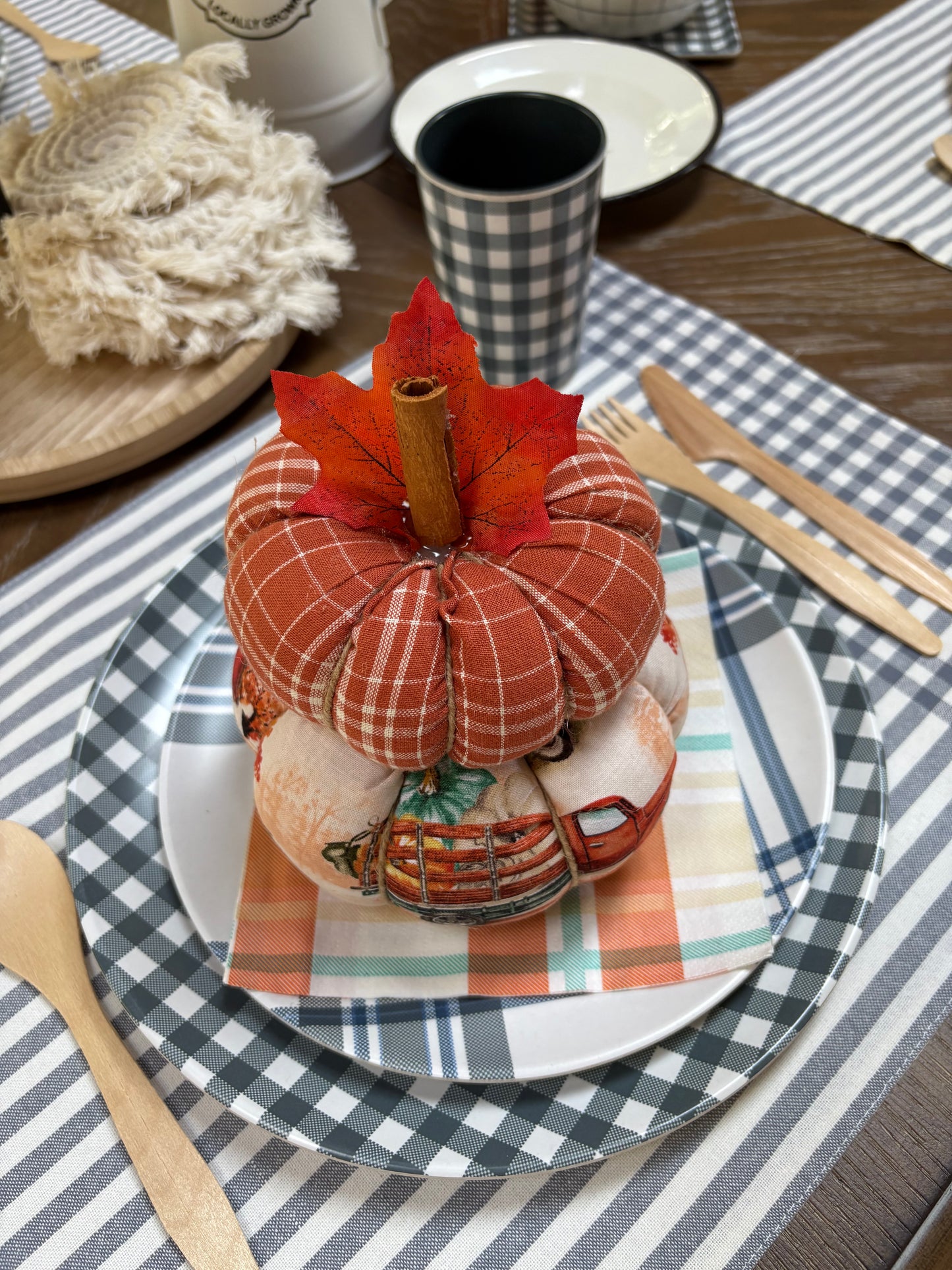 Stack Pumpkins Fall Decor