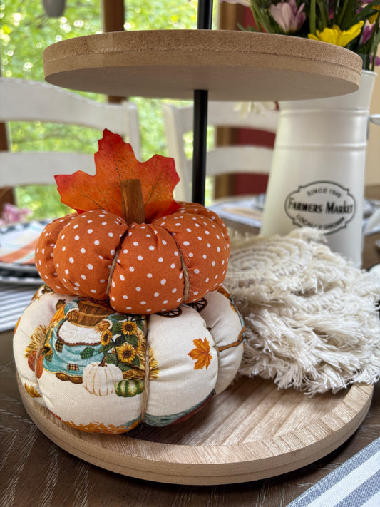 Stack Pumpkins Fall Decor
