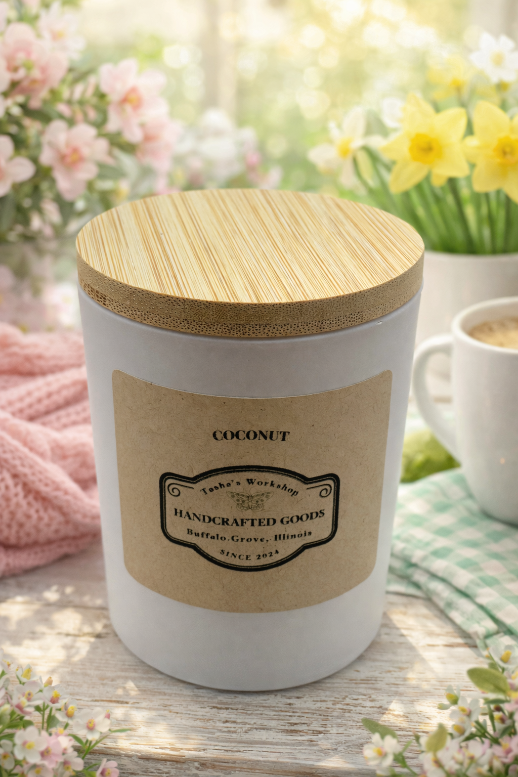 Coconut Soy Wax Candle 7oz