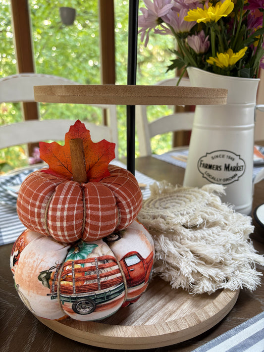 Stack Pumpkins Fall Decor