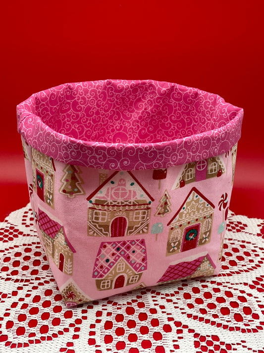 Christmas Fabric Basket