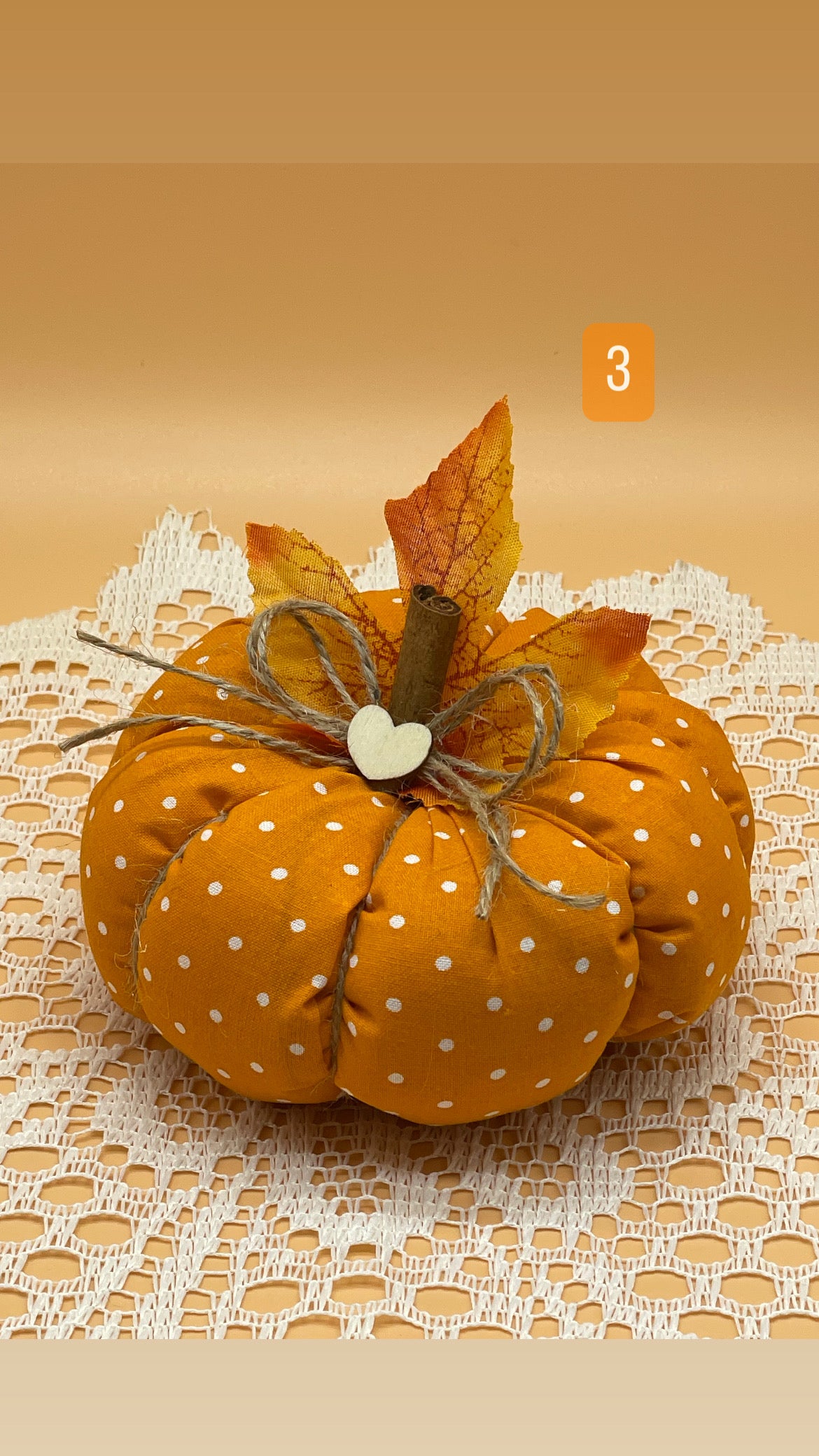 One Handmade Pumpkin of Your Choice