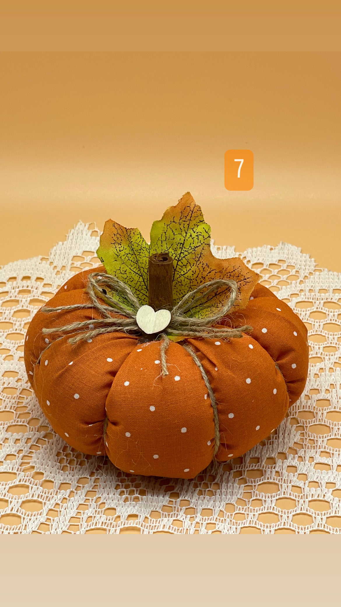 One Handmade Pumpkin of Your Choice