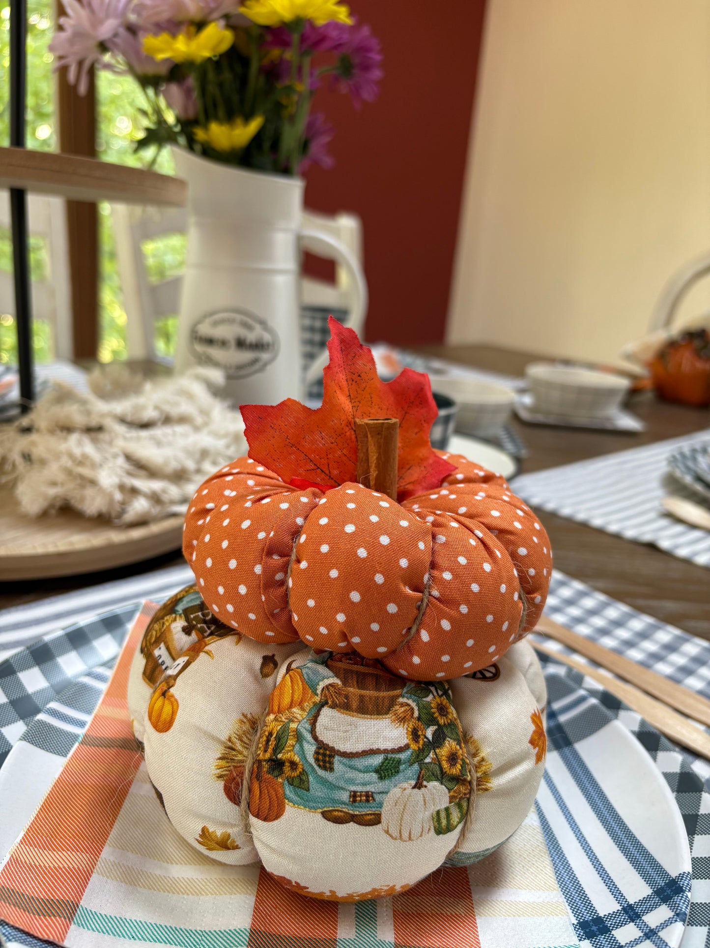 Stack Pumpkins Fall Decor