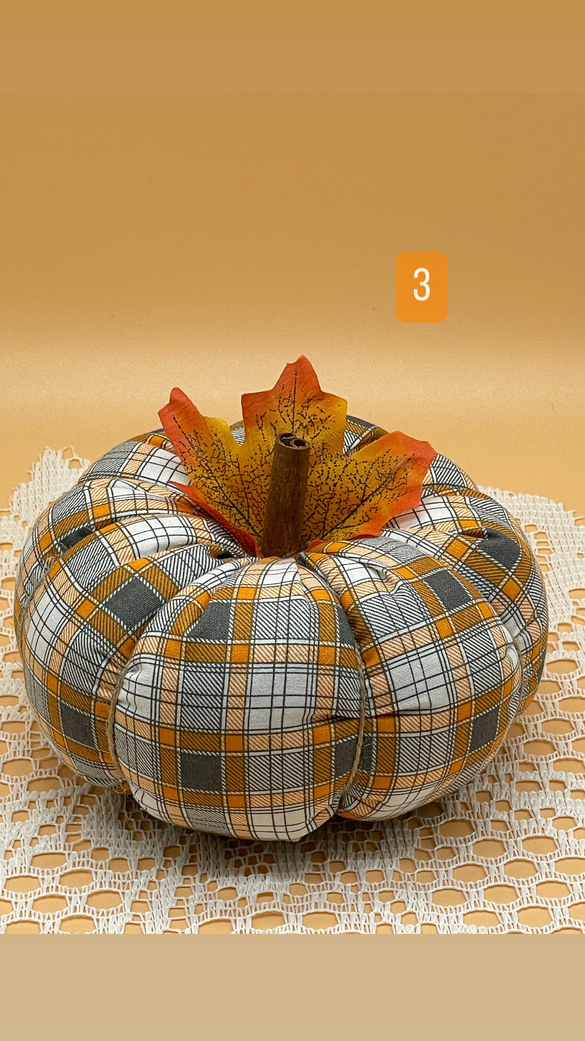 One Handmade Pumpkin of Your Choice