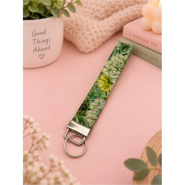 Succulence Wristlet Keychain
