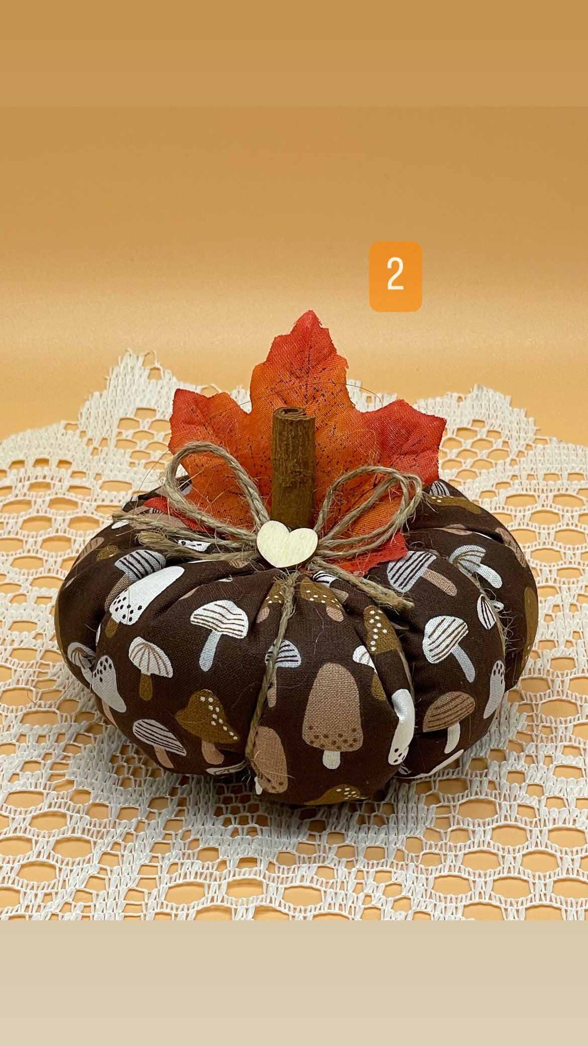 One Handmade Pumpkin of Your Choice