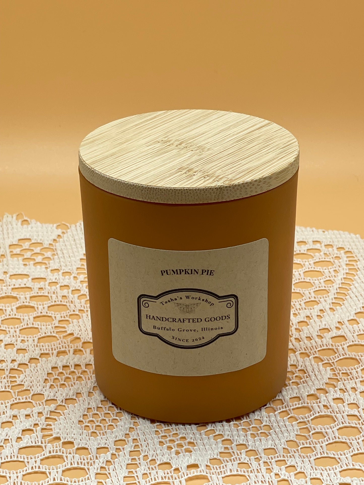 Pumpkin Pie Soy Wax Candle 8oz