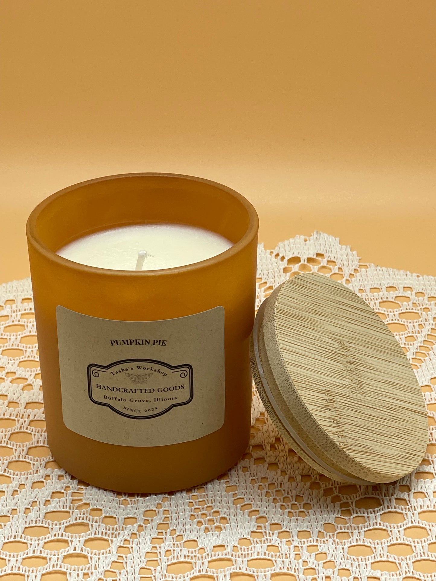 Pumpkin Pie Soy Wax Candle 8oz