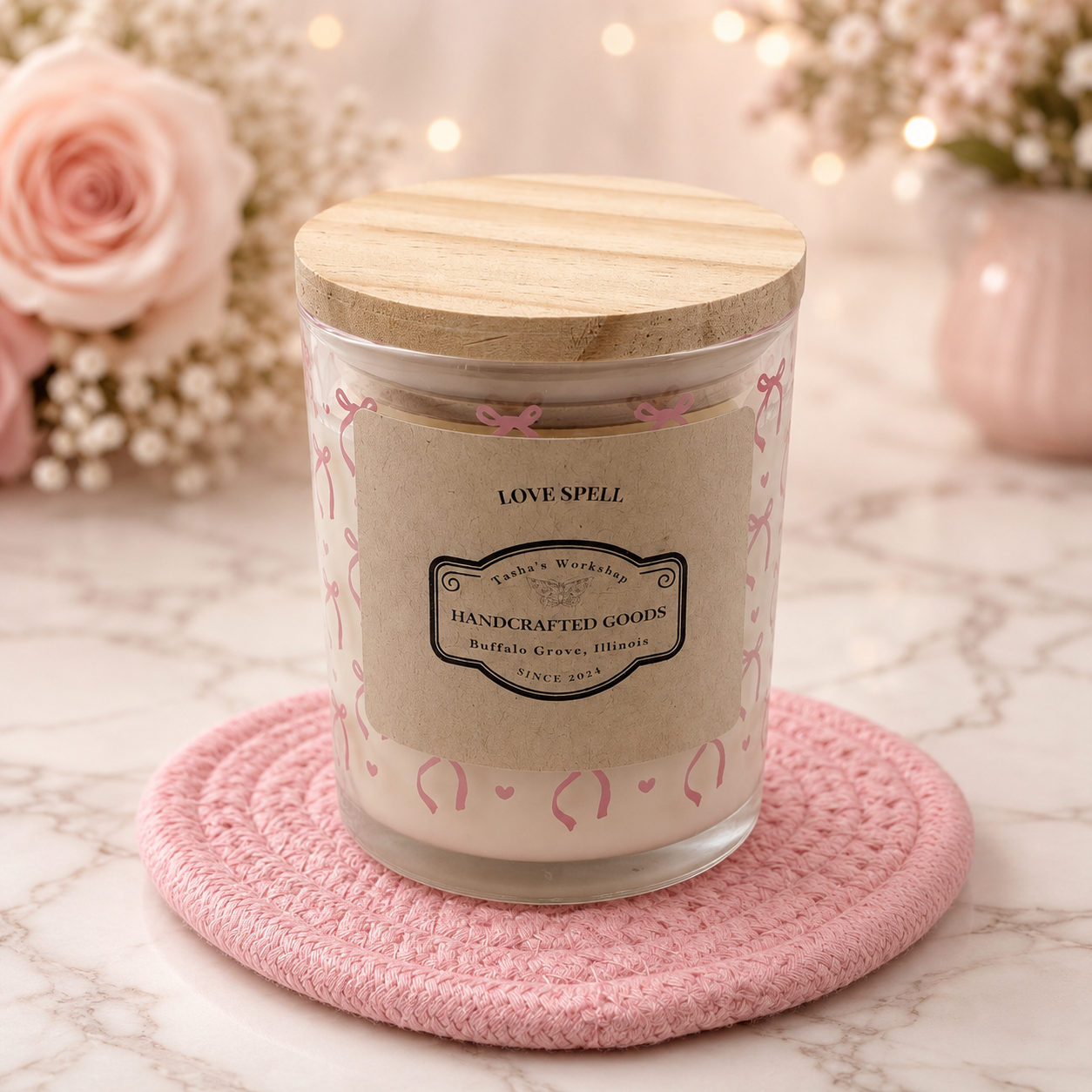 Love Spell Soy Candle | 7oz Hand-Poured Candle