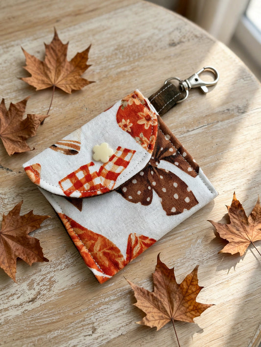 Fall Bow Earbud Case