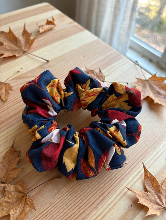Autumn Fall Apple Scrunchie - Standard Size