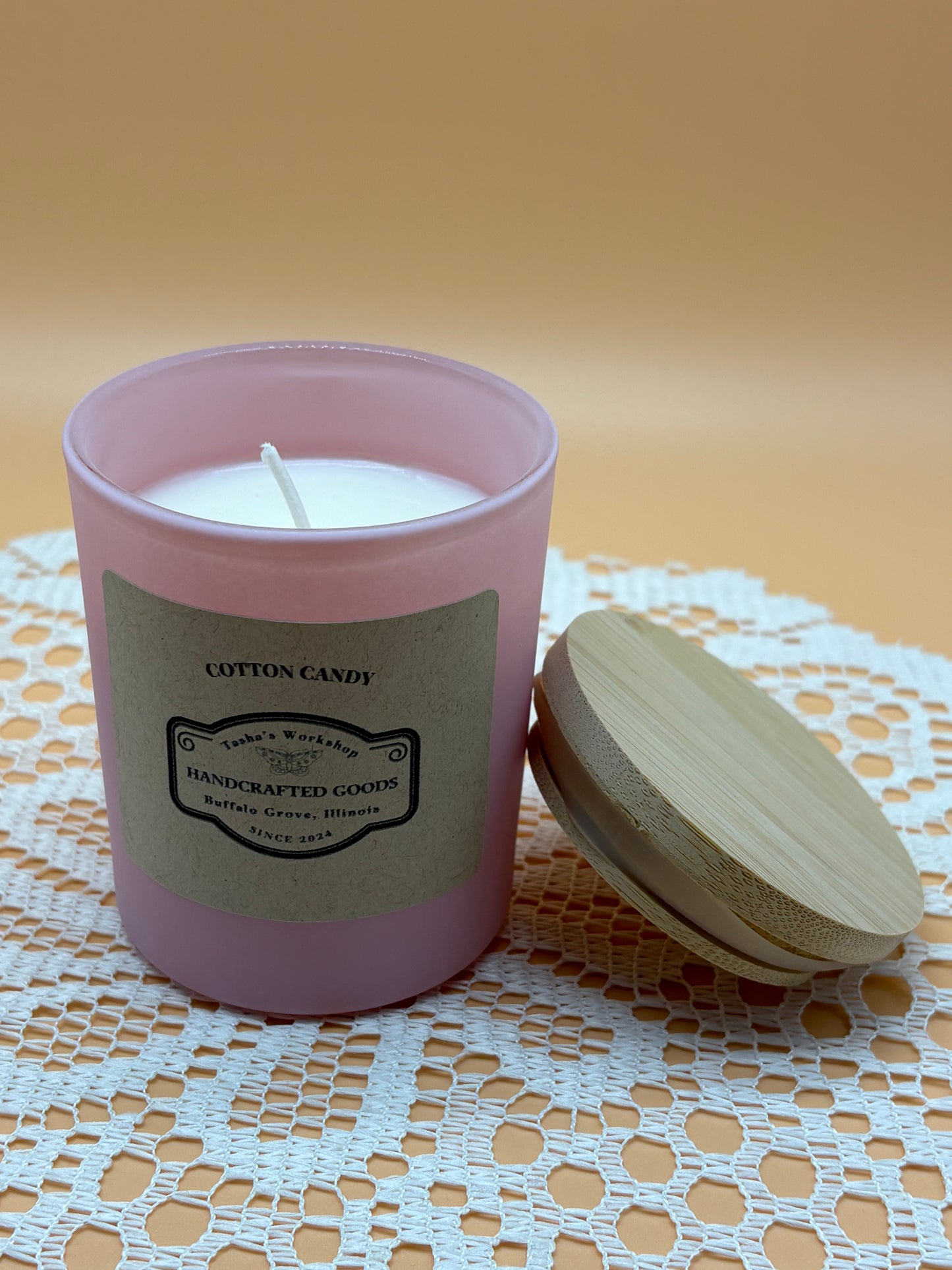 Cotton Candy Soy Wax Candle 7oz