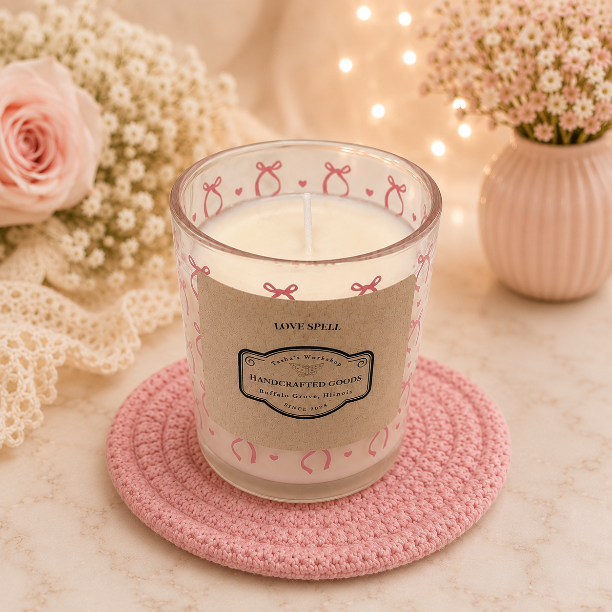 Love Spell Soy Candle | 7oz Hand-Poured Candle