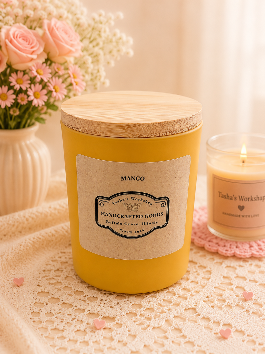 Mango Soy Wax Candle 7oz