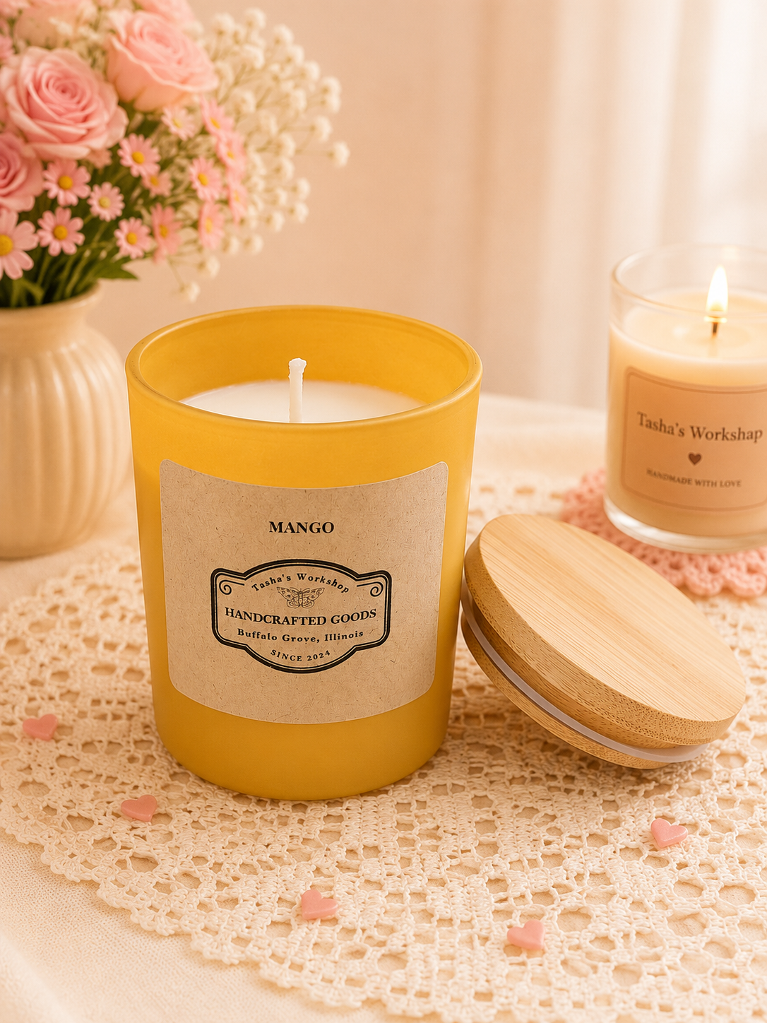 Mango Soy Wax Candle 7oz