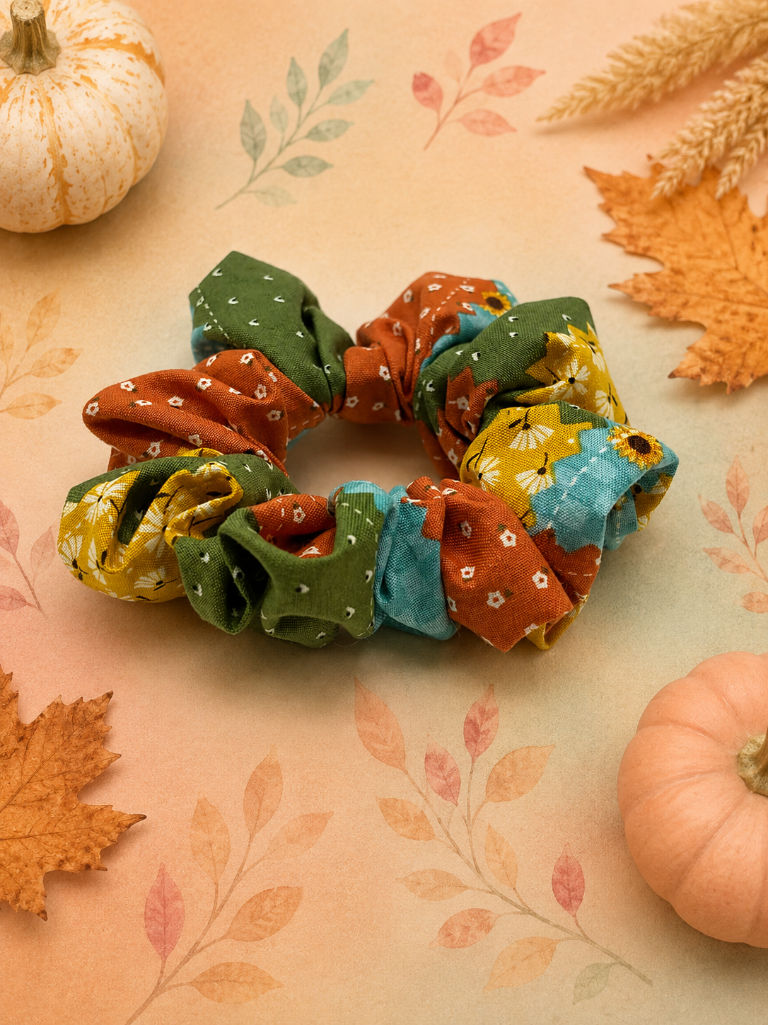 Fall Inspired Scrunchie