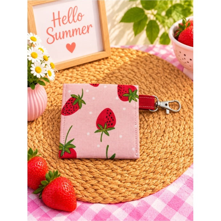 Strawberry Earbuds Case