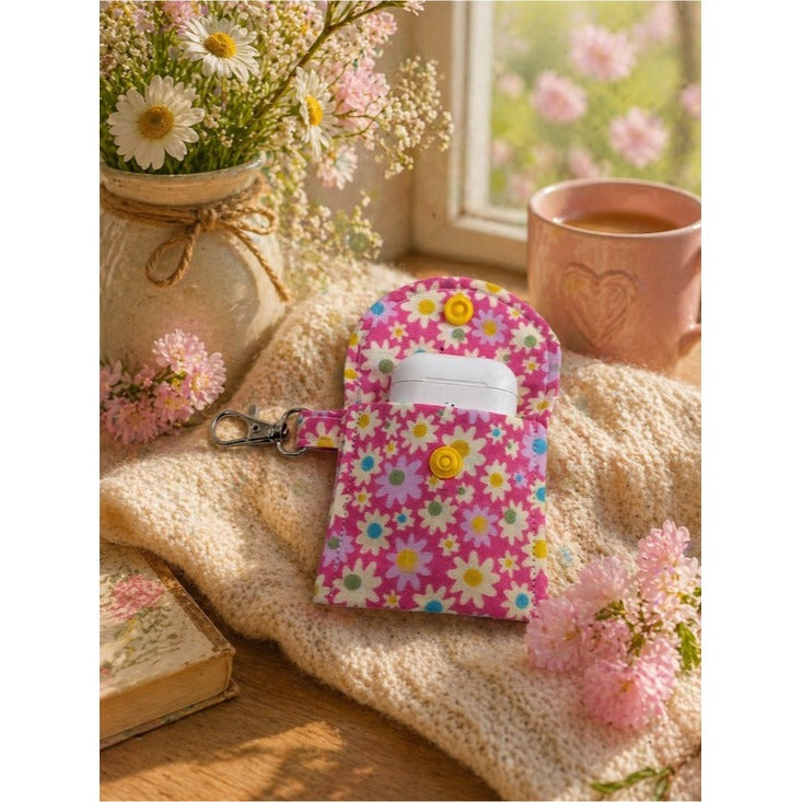Spring Bloom Earbuds Case