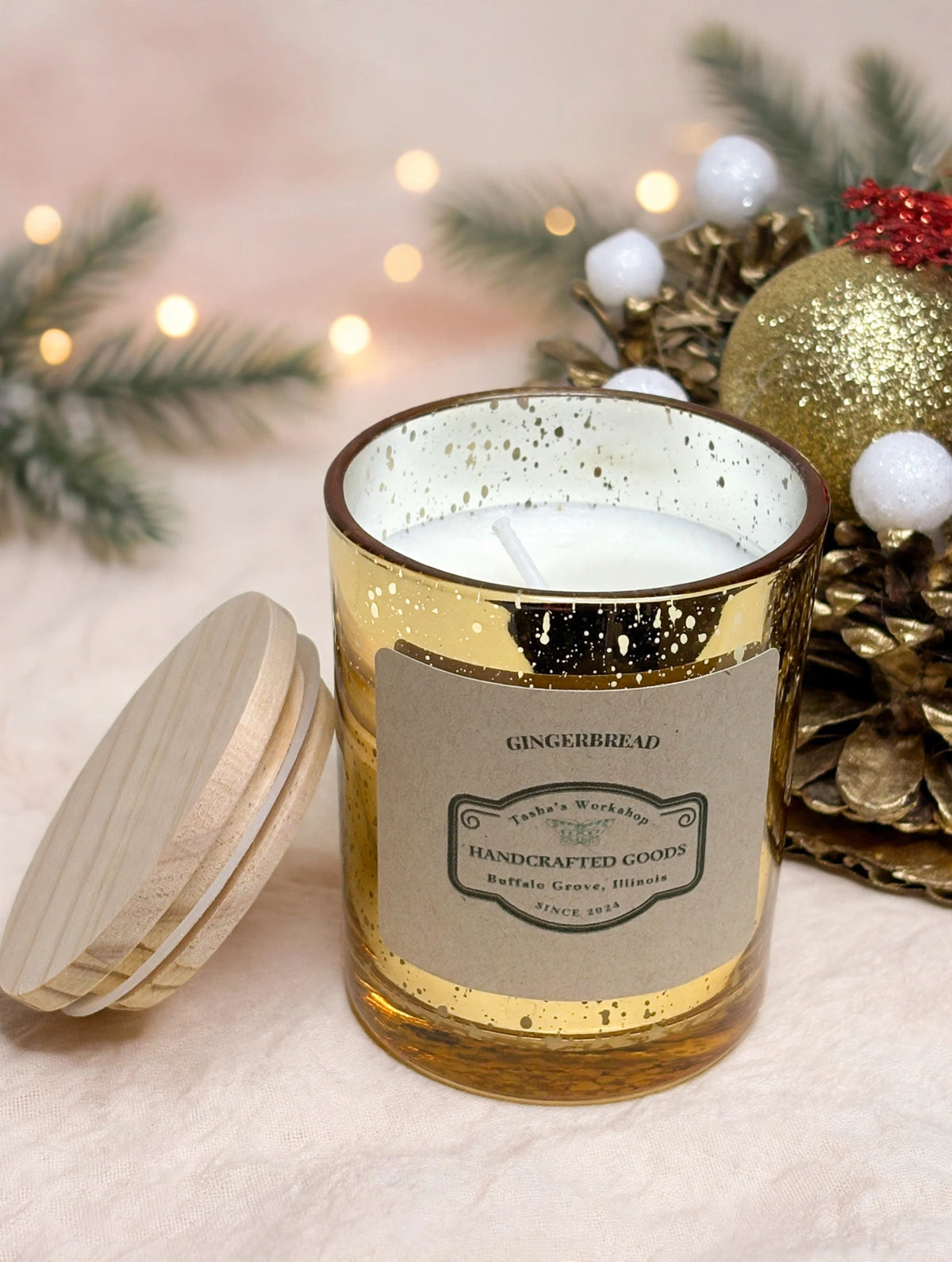 Gingerbread Soy Candle