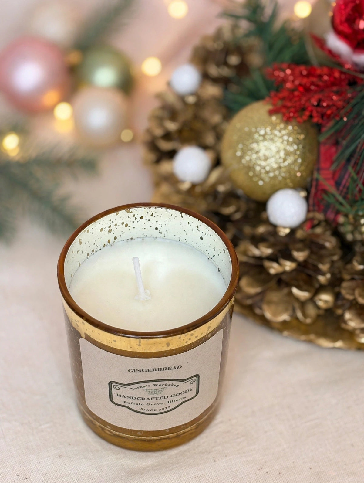 Gingerbread Soy Candle