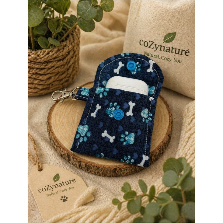 Dog Print Earbuds Case