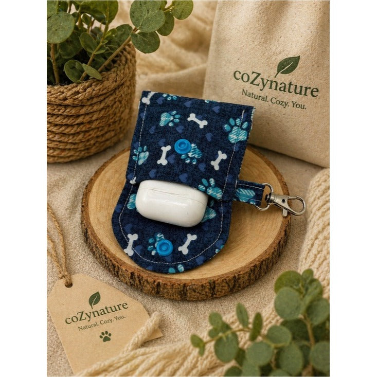 Dog Print Earbuds Case