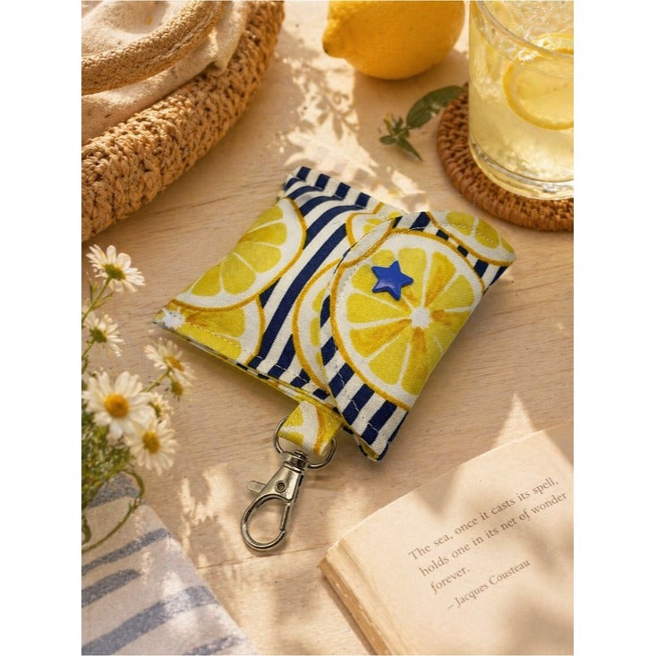 Lemon Print AirPods Case