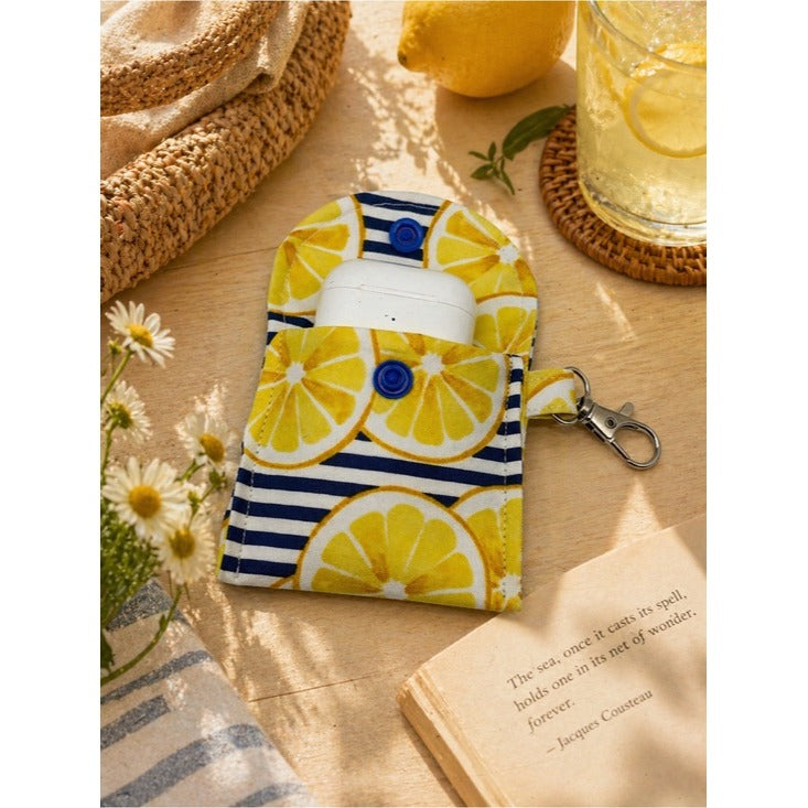 Lemon Print AirPods Case